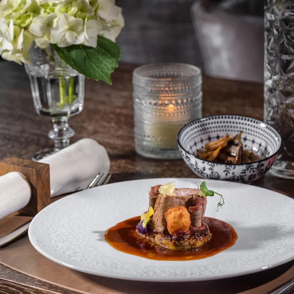 GOURMET-MENÜ IM RESTAURANT WASSERMANN